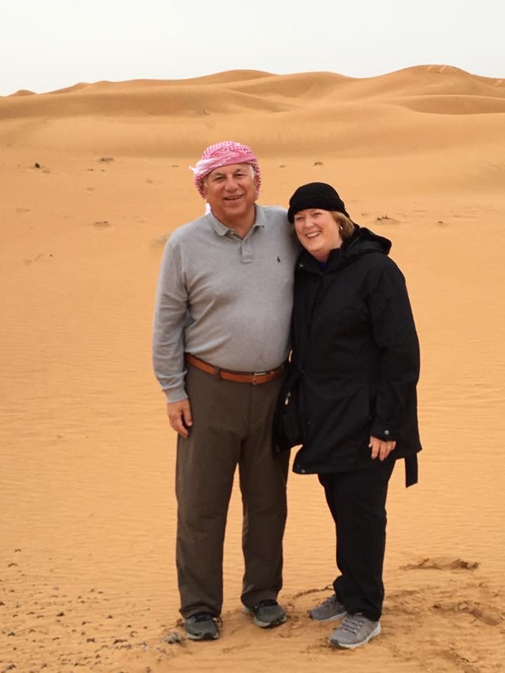 Frank and Jeannie at the Desert