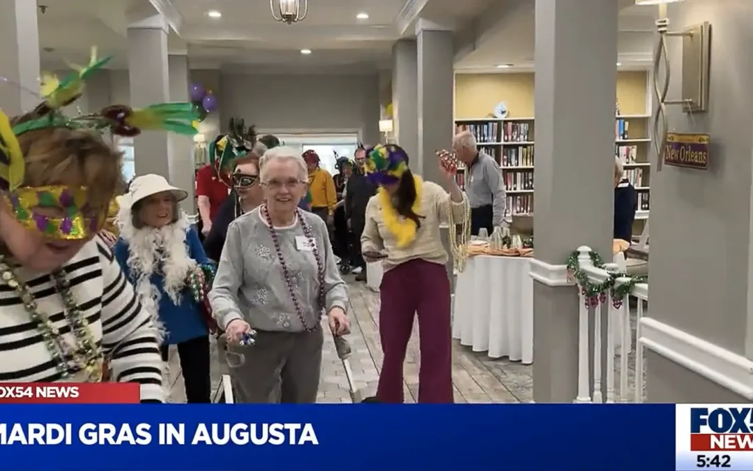 Brandon Wilde Celebrates Mardi Gras with Jazzy New-Orleans-Style Parade. Fox 54, Chief Meteorologist, Jay Jeffries joins the fun!