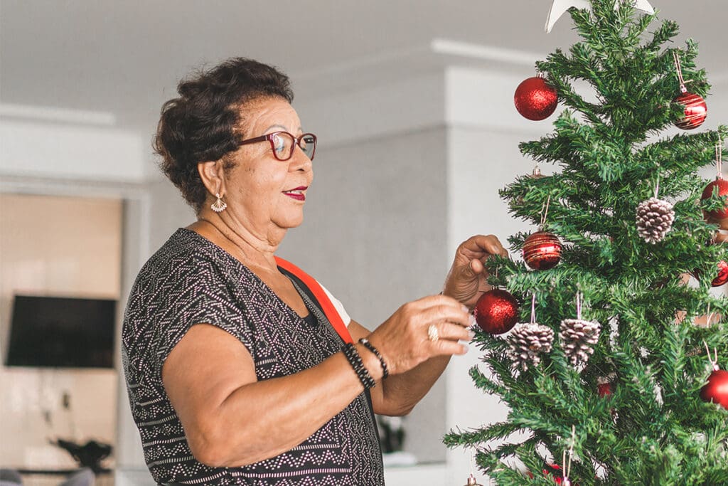 Decorating a tree