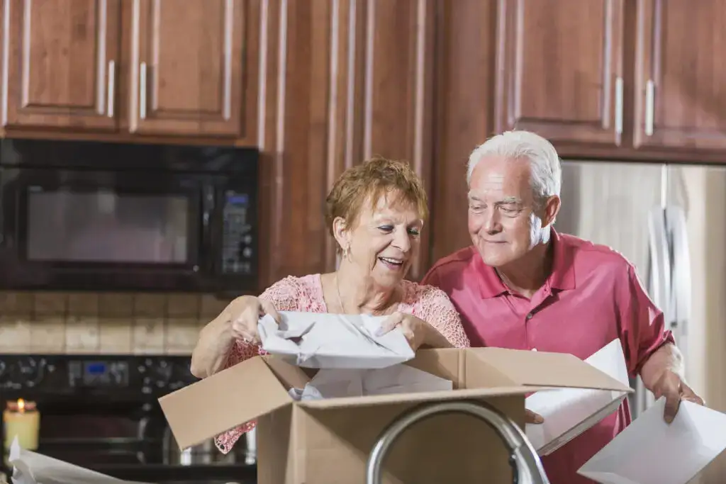 A couple downsizes for worry-free senior living community at Brandon Wilde in Evans, GA.