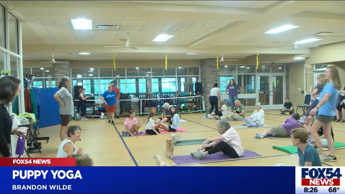 Puppies, Poses, and Pure Joy: Puppy Yoga at Brandon Wilde